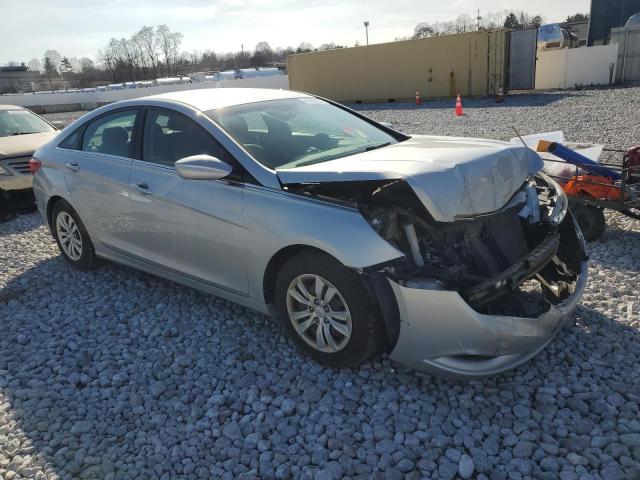 5NPEB4AC5CH323967 - 2012 HYUNDAI SONATA GLS SILVER photo 4