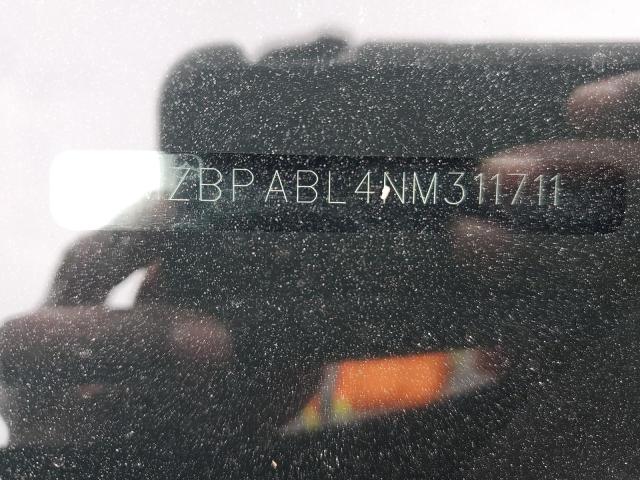 3MZBPABL4NM311711 - 2022 MAZDA 3 SELECT BLACK photo 12