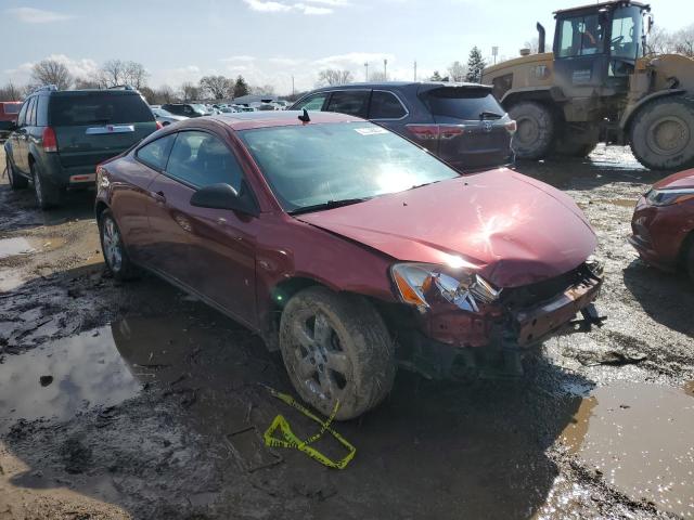 1G2ZH17N894135390 - 2009 PONTIAC G6 GT RED photo 4