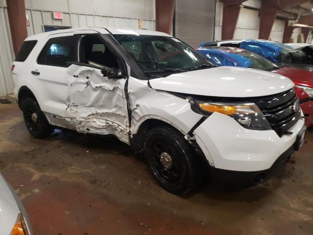 1FM5K8AR2FGC17508 - 2015 FORD EXPLORER POLICE INTERCEPTOR WHITE photo 4