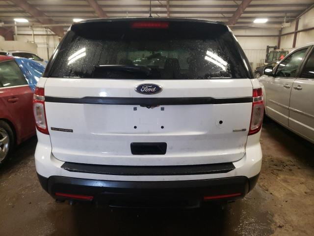 1FM5K8AR2FGC17508 - 2015 FORD EXPLORER POLICE INTERCEPTOR WHITE photo 6