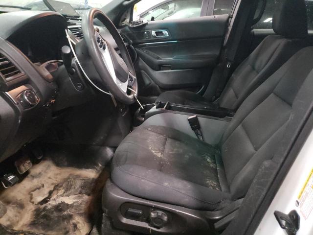 1FM5K8AR2FGC17508 - 2015 FORD EXPLORER POLICE INTERCEPTOR WHITE photo 7