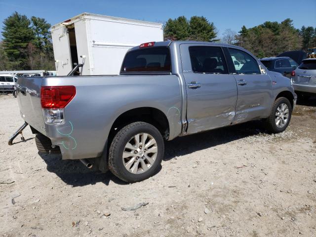 5TFHY5F14DX278745 - 2013 TOYOTA TUNDRA CREWMAX LIMITED GRAY photo 3