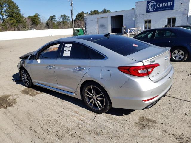 5NPE34ABXFH062103 - 2015 HYUNDAI SONATA SPORT SILVER photo 2