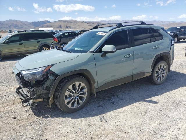 2T3C1RFV3NW217210 - 2022 TOYOTA RAV4 XLE PREMIUM GRAY photo 1