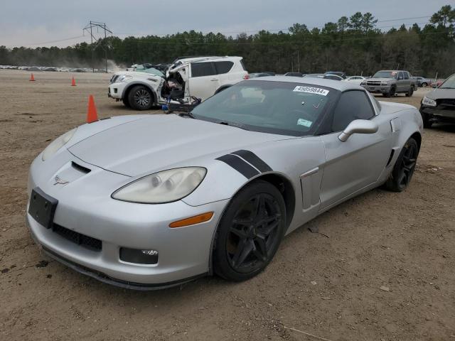 1G1YW2DW2B5109179 - 2011 CHEVROLET CORVETTE GRAND SPORT SILVER photo 1