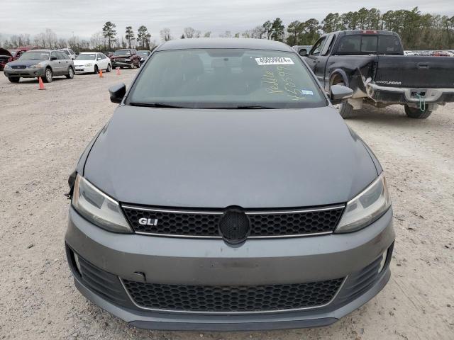 3VW4S7AJ9EM395275 - 2014 VOLKSWAGEN JETTA GLI GRAY photo 5