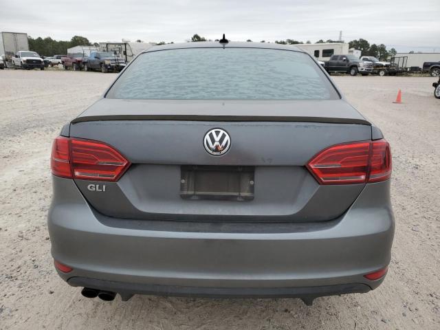 3VW4S7AJ9EM395275 - 2014 VOLKSWAGEN JETTA GLI GRAY photo 6