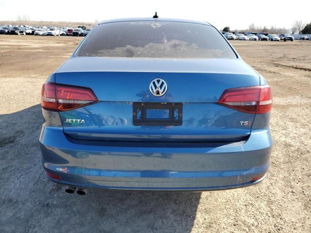 3VW267AJXGM351607 - 2016 VOLKSWAGEN JETTA S BLUE photo 6