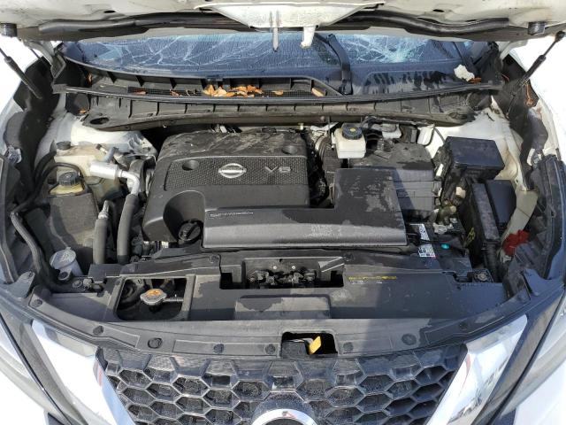 5N1AZ2MJ7KN146695 - 2019 NISSAN MURANO S WHITE photo 12