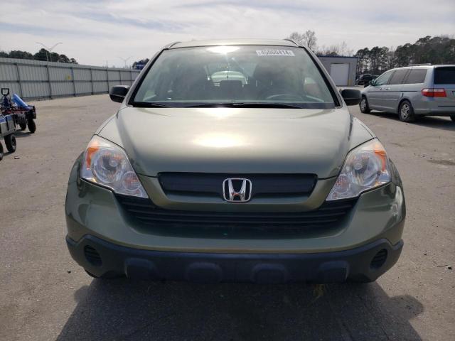 JHLRE48397C092073 - 2007 HONDA CR-V LX GREEN photo 5