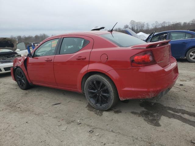 1C3CDZCB4EN234644 - 2014 DODGE AVENGER SXT RED photo 2