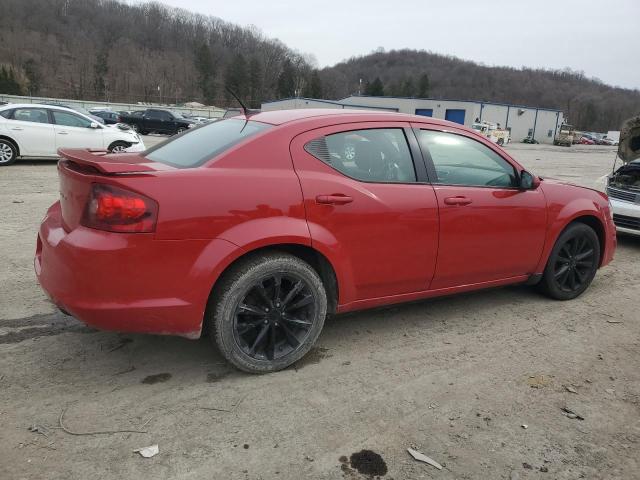 1C3CDZCB4EN234644 - 2014 DODGE AVENGER SXT RED photo 3