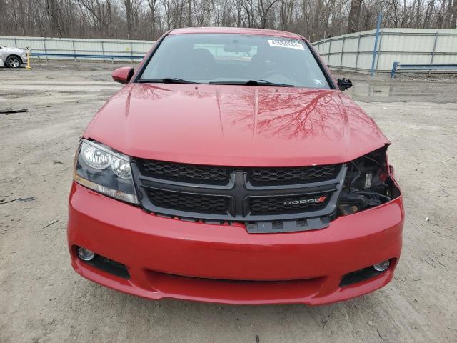 1C3CDZCB4EN234644 - 2014 DODGE AVENGER SXT RED photo 5