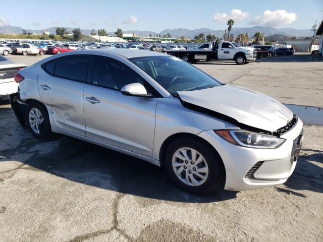 5NPD74LF7HH111485 - 2017 HYUNDAI ELANTRA SE SILVER photo 4