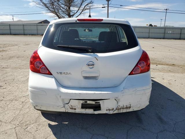 3N1BC1CP3CK811287 - 2012 NISSAN VERSA S WHITE photo 6