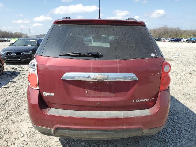 2CNALDEC1B6347428 - 2011 CHEVROLET EQUINOX LT RED photo 6