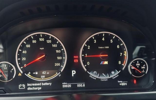 WBS6C9C50FD467538 - 2015 BMW M6 GRAN COUPE WHITE photo 8