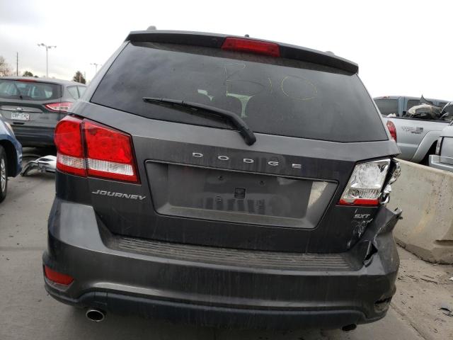 3C4PDCBG0ET160825 - 2014 DODGE JOURNEY SXT GRAY photo 6