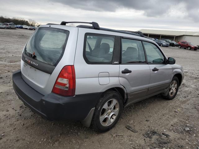 JF1SG65673H732576 - 2003 SUBARU FORESTER 2.5XS SILVER photo 3