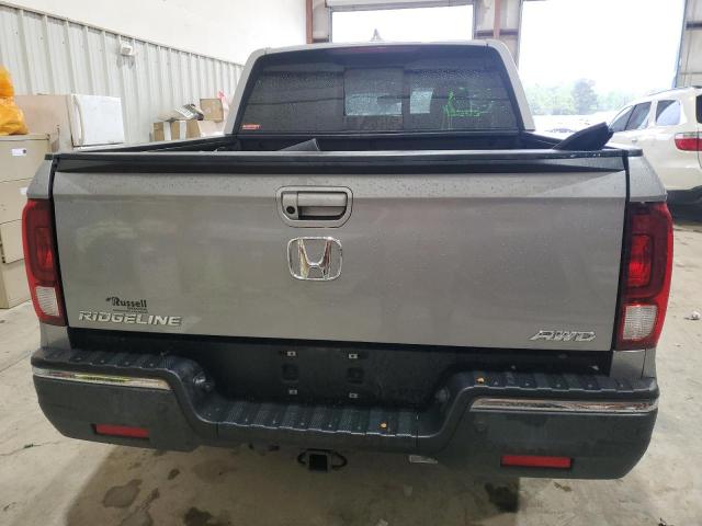 5FPYK3F7XKB013109 - 2019 HONDA RIDGELINE RTL SILVER photo 6