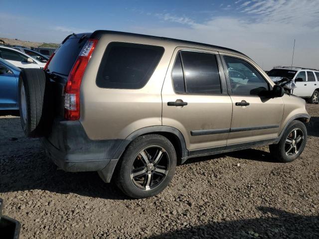 JHLRD68525C007541 - 2005 HONDA CR-V LX TAN photo 3