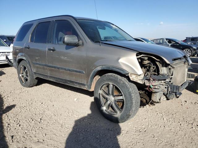 JHLRD68525C007541 - 2005 HONDA CR-V LX TAN photo 4