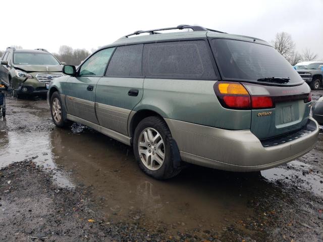 4S3BH675837650437 - 2003 SUBARU LEGACY OUTBACK AWP 绿色 照片 2