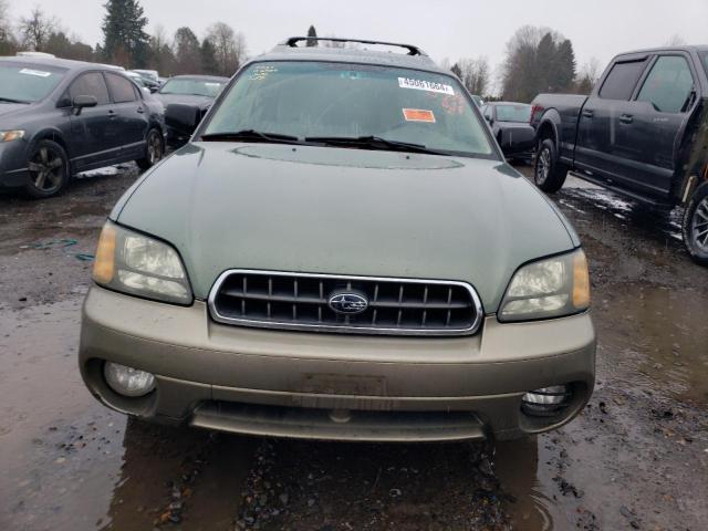 4S3BH675837650437 - 2003 SUBARU LEGACY OUTBACK AWP 绿色 照片 5
