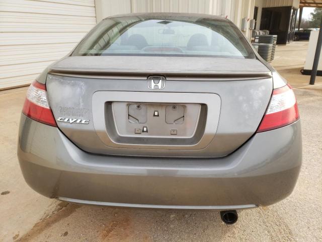 2HGFG12958H537902 - 2008 HONDA CIVIC EXL ნაცრისფერი ფოტო 6