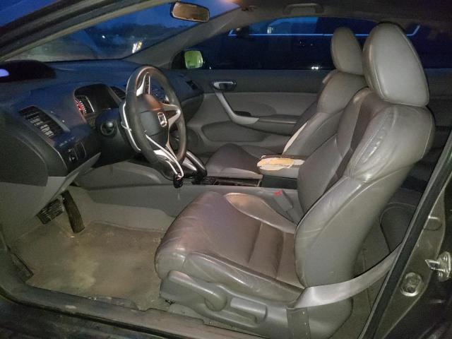 2HGFG12958H537902 - 2008 HONDA CIVIC EXL ნაცრისფერი ფოტო 7