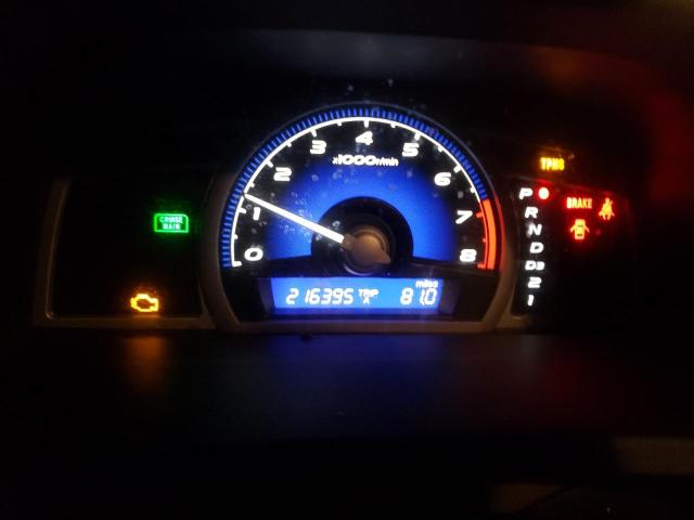 2HGFG12958H537902 - 2008 HONDA CIVIC EXL ნაცრისფერი ფოტო 9