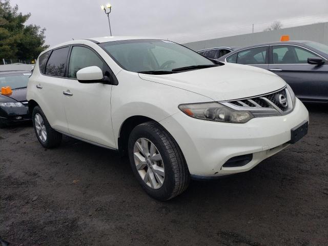 JN8AZ1MWXBW154265 - 2011 NISSAN MURANO S WHITE photo 4