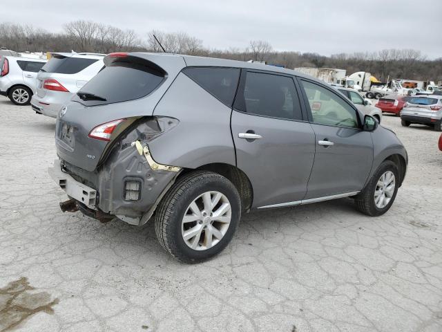 JN8AZ1MW6DW303628 - 2013 NISSAN MURANO S GRAY photo 3