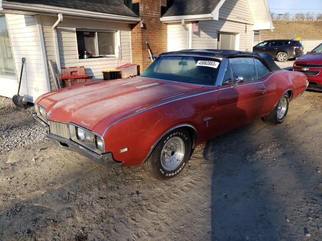 336678M449013 - 1968 OLDSMOBILE CUTLS CONV RED photo 1