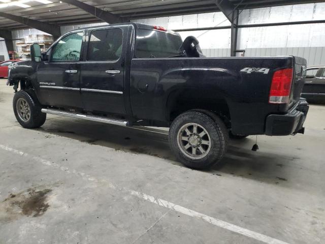 1GT125E89DF140061 - 2013 GMC SIERRA K2500 DENALI BLACK photo 2