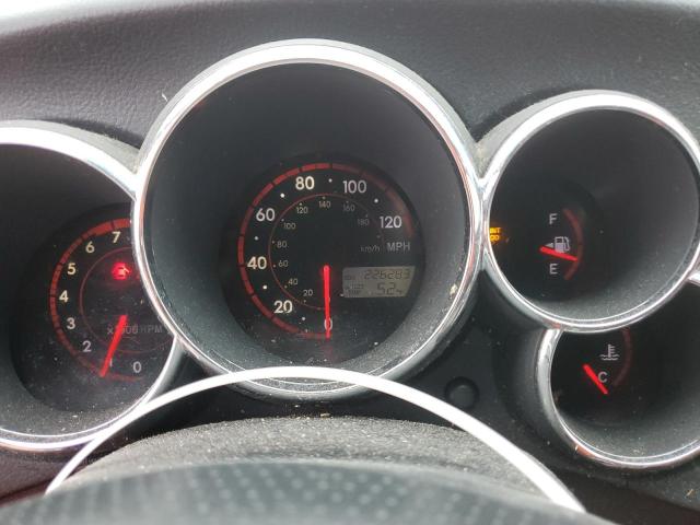 2T1KR32E78C688427 - 2008 TOYOTA COROLLA MA XR GRAY photo 9