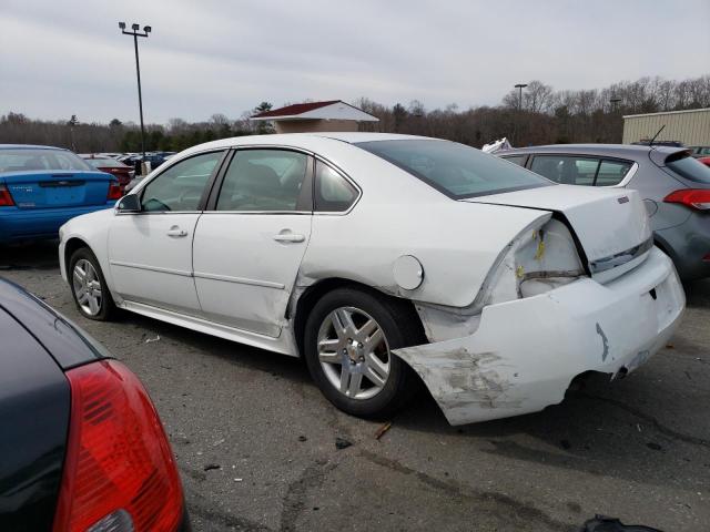 2G1WD5EMXA1154432 - 2010 CHEVROLET IMPALA POLICE WHITE photo 2