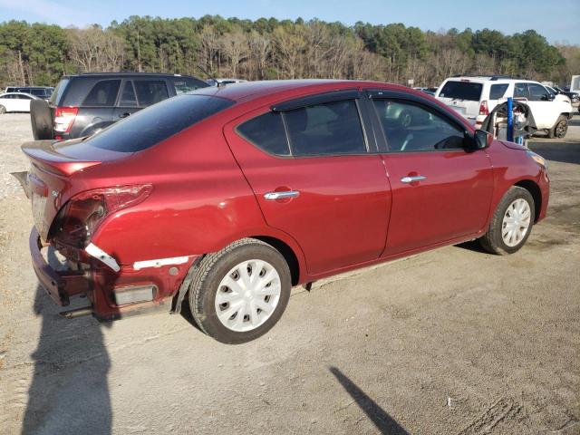 3N1CN7AP9KL820928 - 2019 NISSAN VERSA S RED photo 3