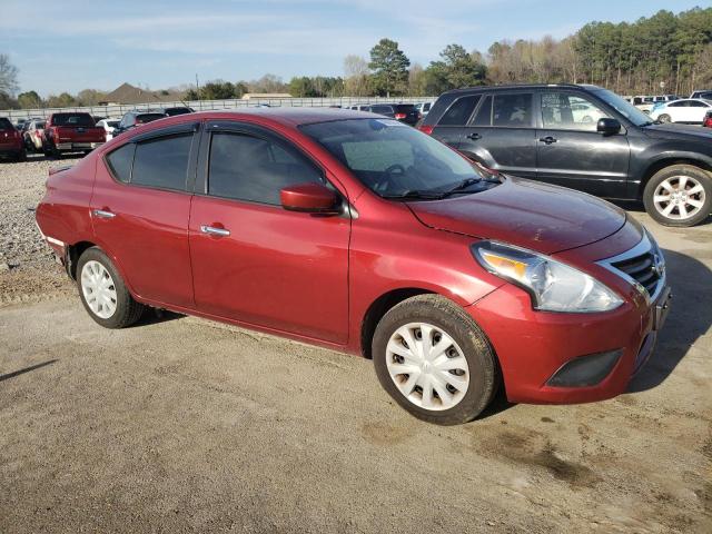 3N1CN7AP9KL820928 - 2019 NISSAN VERSA S RED photo 4