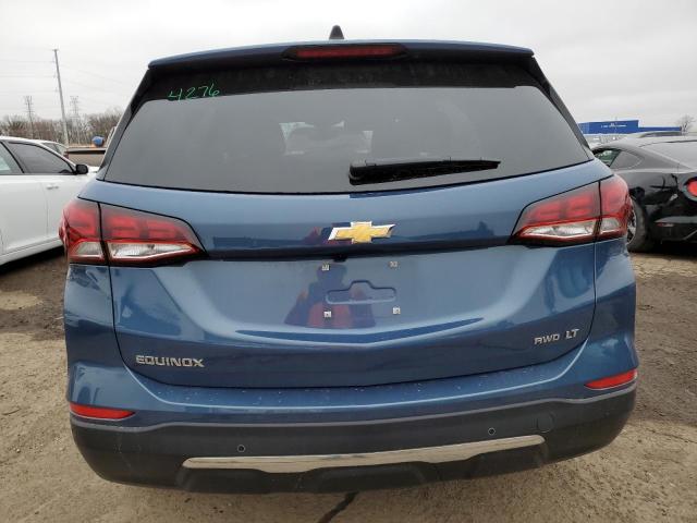 3GNAXUEG2RL159316 - 2024 CHEVROLET EQUINOX LT BLUE photo 6