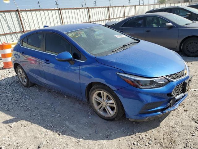 3G1BE6SM3JS567836 - 2018 CHEVROLET CRUZE LT BLUE photo 4