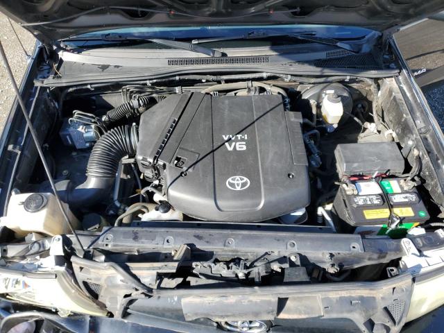 5TEJU62N45Z018254 - 2005 TOYOTA TACOMA DOUBLE CAB PRERUNNER BLACK photo 11