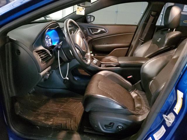 1C3CCCDG8FN656573 - 2015 CHRYSLER 200 S BLUE photo 7