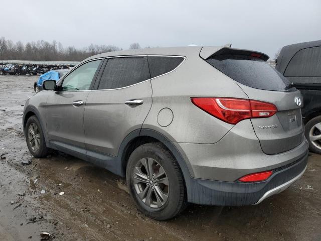 5XYZTDLB0DG060153 - 2013 HYUNDAI SANTA FE S GRAY photo 2