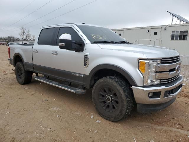 1FT7W2BT1HEF36258 - 2017 FORD F250 SUPER DUTY SILVER photo 4