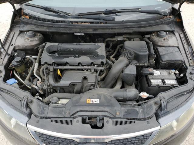 KNAFU4A29D5645757 - 2013 KIA FORTE EX TAN photo 11