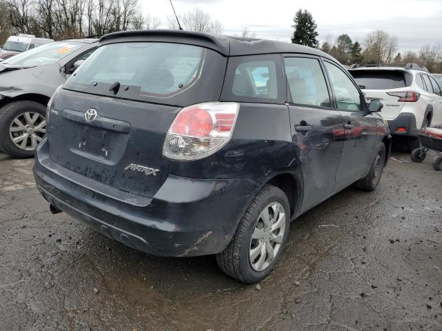 2T1KR32E55C507319 - 2005 TOYOTA COROLLA MA XR BLACK photo 3