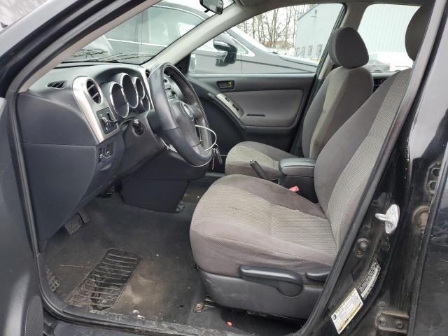 2T1KR32E55C507319 - 2005 TOYOTA COROLLA MA XR BLACK photo 7