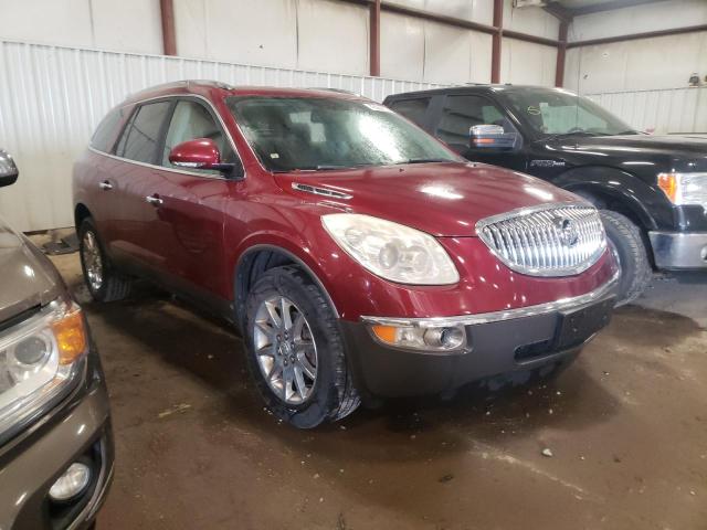 5GALRAEDXAJ186812 - 2010 BUICK ENCLAVE CX BURGUNDY photo 4